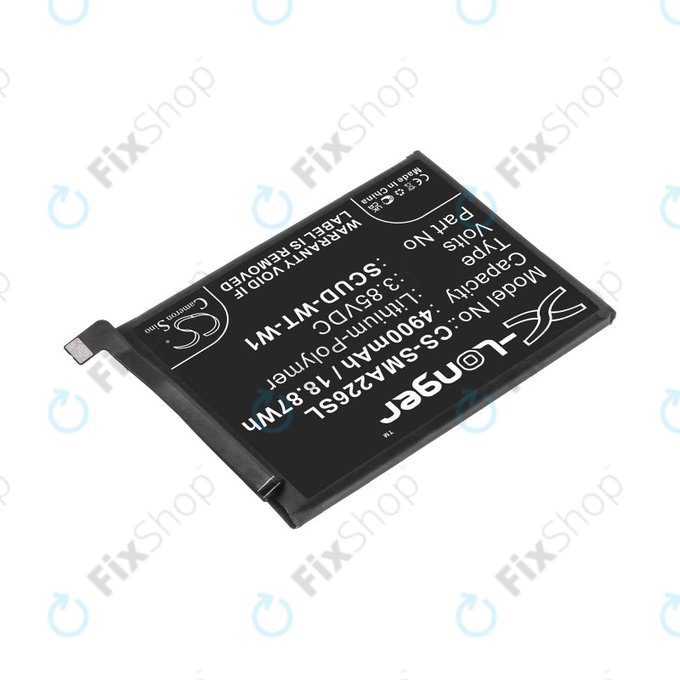 Akku Batterie für Samsung A22 5G A226B, 4900mAh, Li-Pol, 3.85 V, SCUD-WT-W1, HQ