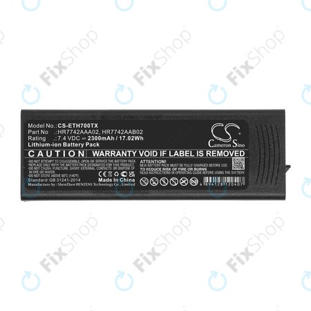 Akku batterie für EADS P3G, TPH700, 2300mAh, Li-Ion, 7.4V, HR7742AAA02, HQ