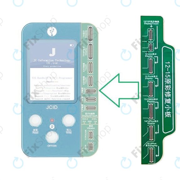 JC V1S, V1SE - LCD Board für iPhone 12-series, 13, 14, 14 Plus,15-series (Latest Version 2023)
