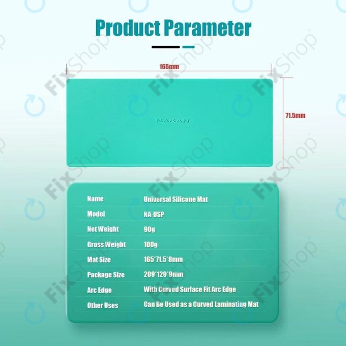 Nasan - Kompakte Heizmatte für die Demontage von LCD-Bildschirmen