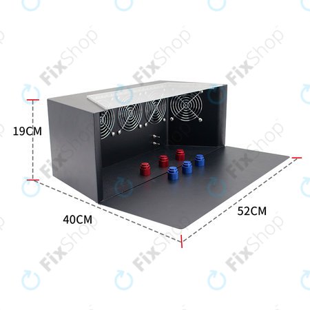 Staubfreie Werkbank für Reparaturen