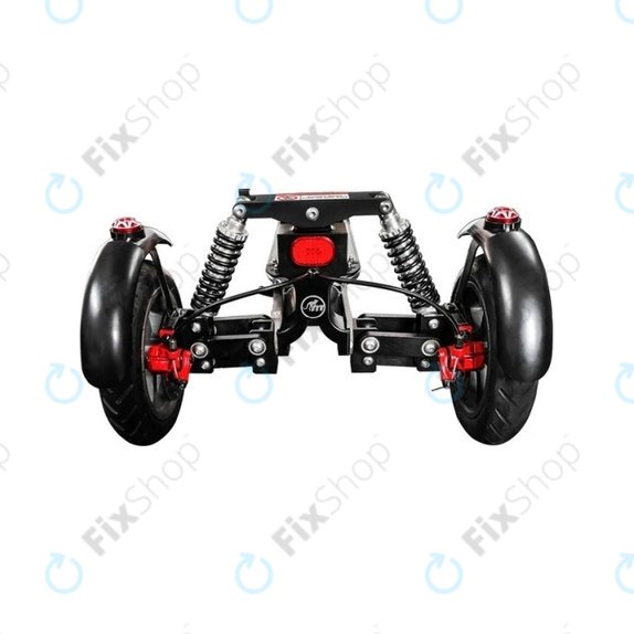 Monorim X3 - Dämpferkit mit Zwei Hinterrädern für Xiaomi Mi Electric Scooter 2 M365, Pro, Pro 2, Mi 3