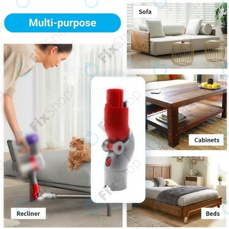 Dyson V-series, Outsize, Omni-glide - Flex-Adapter