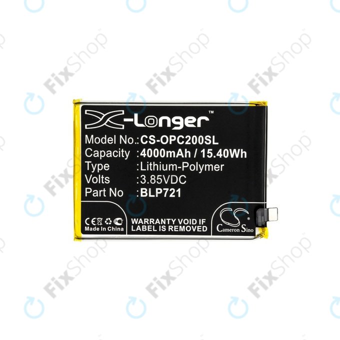 Realme C2 - Akku Batterie BLP721 4000mAh HQ