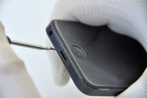 Öffnen Sie das Gerät