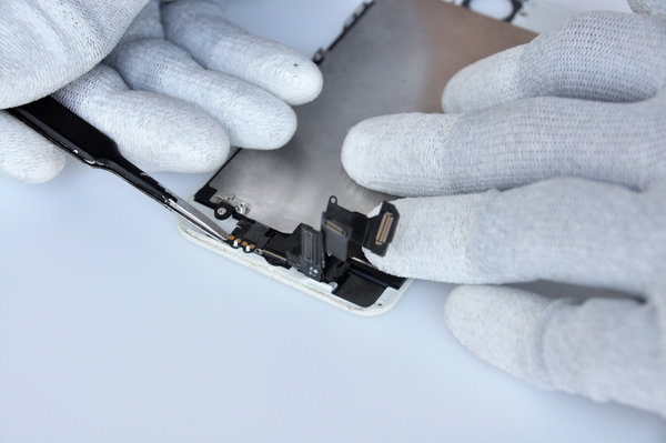 Abnehmen des Hörers 2.