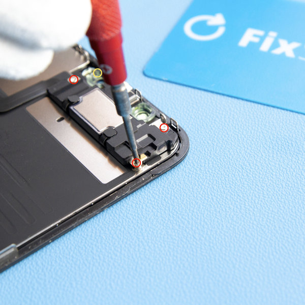 Unscrewing the front assembly