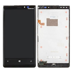 Nokia Lumia 920 - LCD Display + Touchscreen Front Glas + Rahmen - 00808F9 Genuine Service Pack
