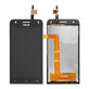 Asus Zenfone C ZC451CG - LCD Display + Touchscreen Front Glas + Rahmen (Black) TFT