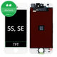 Apple iPhone 5S, SE - LCD Display + Touchscreen Front Glas + Rahmen (White) TFT