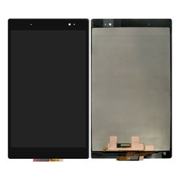 Sony Xperia Z3 Compact TABLET - LCD Display + Touchscreen Front Glas (Black) - 1287-0444 Genuine Service Pack