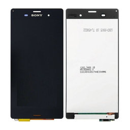 Sony Xperia Z3 D6603 - LCD Display + Touchscreen Front Glas (Black) TFT