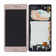 Sony Xperia X Performance F8131, F8132 - LCD Display + Touchscreen front Glas + Rahmen (Rosa) - 1302-3696