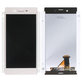 Sony Xperia XZs G8231 - LCD Display + Touchscreen front Glas (Silber) - 1307-5192