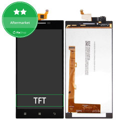Lenovo P70 - LCD Display + Touchscreen Front Glas TFT