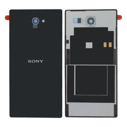 Sony Xperia M2 D2303 S50h - Akkudeckel (Black) - 78P7110001N Genuine Service Pack