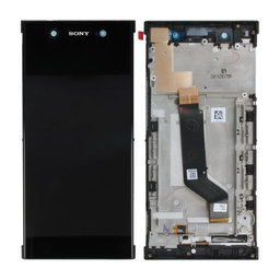 Sony Xperia XA1 Ultra G3221 - LCD Display + Touchscreen Front Glas + Rahmen (Black) - 78PB3400010, 78PB3400090 Genuine Service Pack