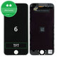 Display für iPhone 6, Black, Touchscreen-Glas mit Rahmen