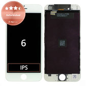 Display für iPhone 6, White, Touchscreen-Glas mit Rahmen, Refurbished