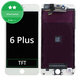 Display für iPhone 6 Plus, White, Touchscreen-Glas mit Rahmen