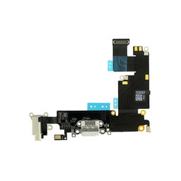 Apple iPhone 6 Plus - Ladestecker Ladebuchse + Mikrofon + Klinke Stecker + Flex Kabel (White)