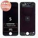 Apple iPhone 5 - LCD Display + Touchscreen Front Glas + Rahmen (Black) Original Refurbished