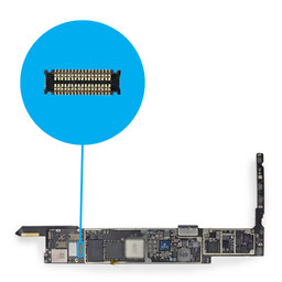 Apple iPad Air - Motherboard + Touchscreen Stecker