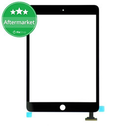 Apple iPad Mini, Mini 2 - Touchscreen Front Glas (Black)