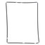 Apple iPad 2 - Unter Touchglas Plastik Rahmen (Black)