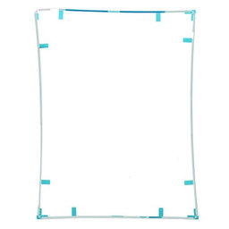 Apple iPad 2 - Unter Touchglas Plastik Rahmen (White)