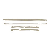 Apple MacBook Pro 15" Unibody - Unter Frontglas Klebestreifen Sticker (adhesive)