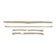 Apple MacBook Pro 15" Unibody - Unter Frontglas Klebestreifen Sticker (adhesive)