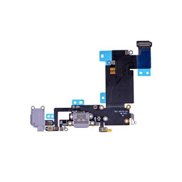 Apple iPhone 6S Plus - Ladestecker Ladebuchse + Flex Kabel (Black)