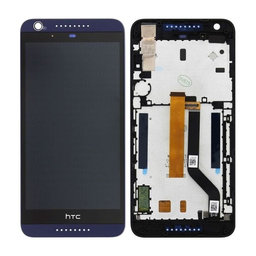 HTC Desire 626G Dual SIM - LCD Display + Touchscreen Front Glas + Rahmen (Navy Blue) TFT