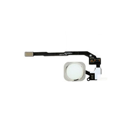 Apple iPhone 5S, SE - Home Taste + Flex Kabel (Silver)