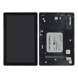 Asus ZenPad 10 Z300C, Z300CT, Z300CX, ZD300C - LCD Display + Touchscreen Front Glas + Rahmen (Black) TFT