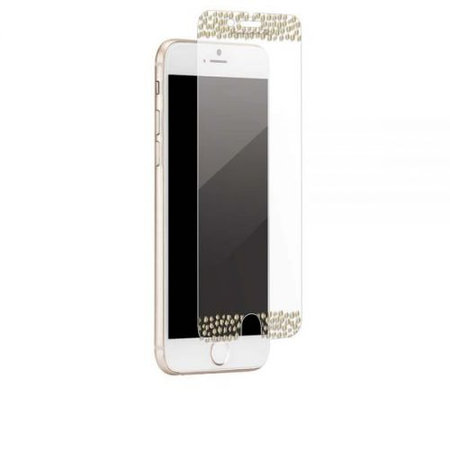 Case-Mate - Dekoratives Panzerglas für Apple iPhone 7 / 6S / 6, gold