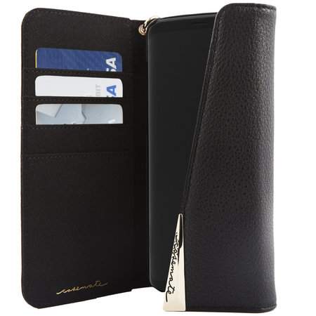 Case-Mate - Wallet Case für Samsung Galaxy S8 Plus, schwarz