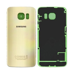 Samsung Galaxy S6 Edge G925F - Akkudeckel (Gold Platinum) - GH82-09602C Genuine Service Pack