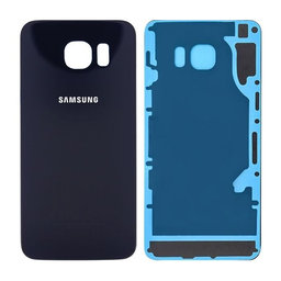 Samsung Galaxy S6 G920F - Akkudeckel (Black Sapphire) - GH82-09825A, GH82-09706A, GH82-09548A Genuine Service Pack
