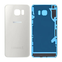 Samsung Galaxy S6 G920F - Akkudeckel (White Pearl) - GH82-09825B Genuine Service Pack