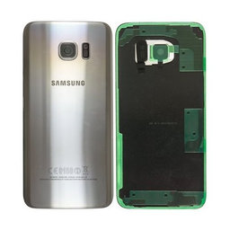 Samsung Galaxy S7 Edge G935F - Akkudeckel (Silver) - GH82-11346B Genuine Service Pack