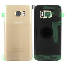 Samsung Galaxy S7 G930F - Akkudeckel (Gold) - GH82-11384C Genuine Service Pack