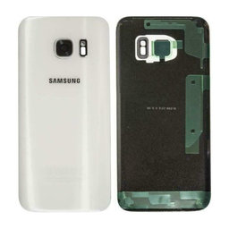 Samsung Galaxy S7 G930F - Akkudeckel (White) - GH82-11384D Genuine Service Pack