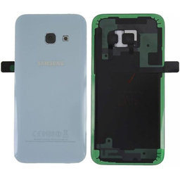 Samsung Galaxy A3 A320F (2017) - Akkudeckel (Blue Mist) - GH82-13636C Genuine Service Pack