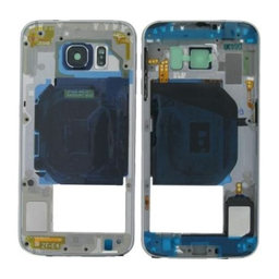 Samsung Galaxy S6 G920F - Mittlerer Rahmen (Blue Topaz) - GH96-08583D Genuine Service Pack