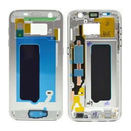 Samsung Galaxy S7 G930F - Vorder Rahmen (Silver) - GH96-09788B Genuine Service Pack