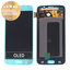 Samsung Galaxy S6 G920F - LCD Display + Touchscreen Front Glas (Blue Topaz) - GH97-17260D Genuine Service Pack