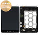 Samsung Galaxy Tab A 9.7 T550 - LCD Display + Touchscreen Front Glas + Rahmen (Black) - GH97-17400D Genuine Service Pack
