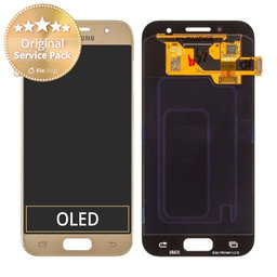 Samsung Galaxy A3 A320F (2017) - LCD Display + Touchscreen Front Glas (Gold Sand) - GH97-19732B, GH97-19753B Genuine Service Pack